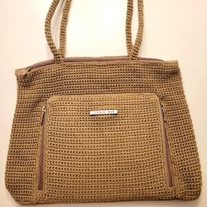STUDIO 101 MACRAME LINED HANDBAG